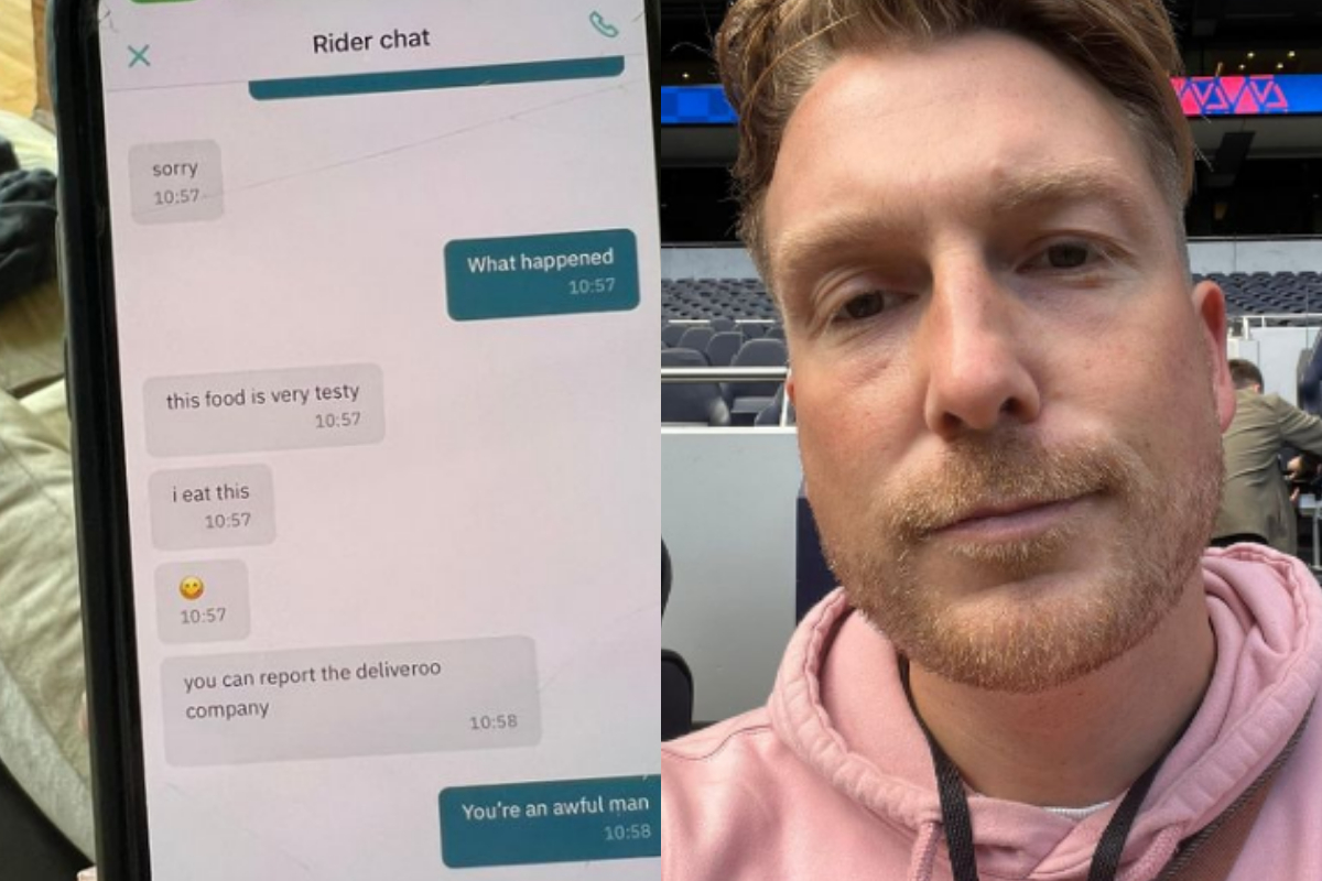 Deliveroo driver