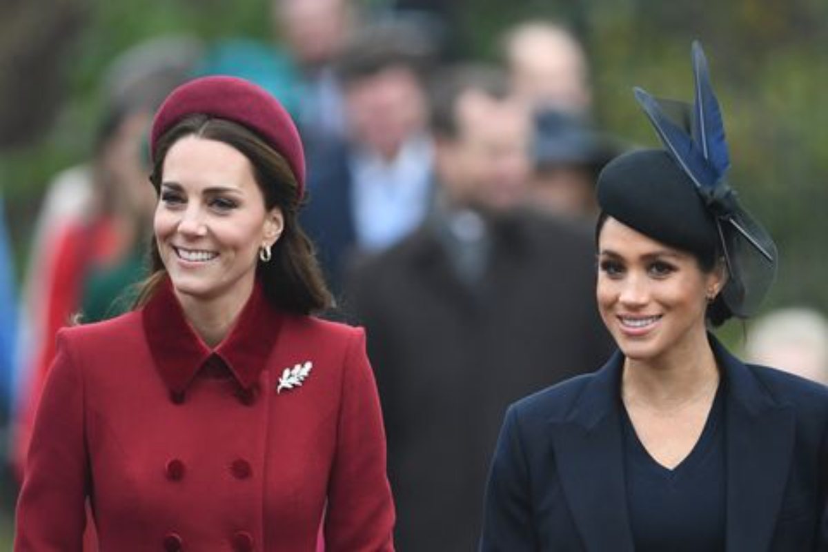 Meghan Markle and Kate Middleton