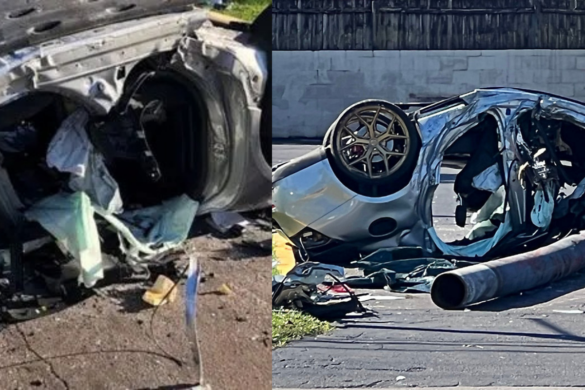 Florida teenagers wreck stolen Maserati