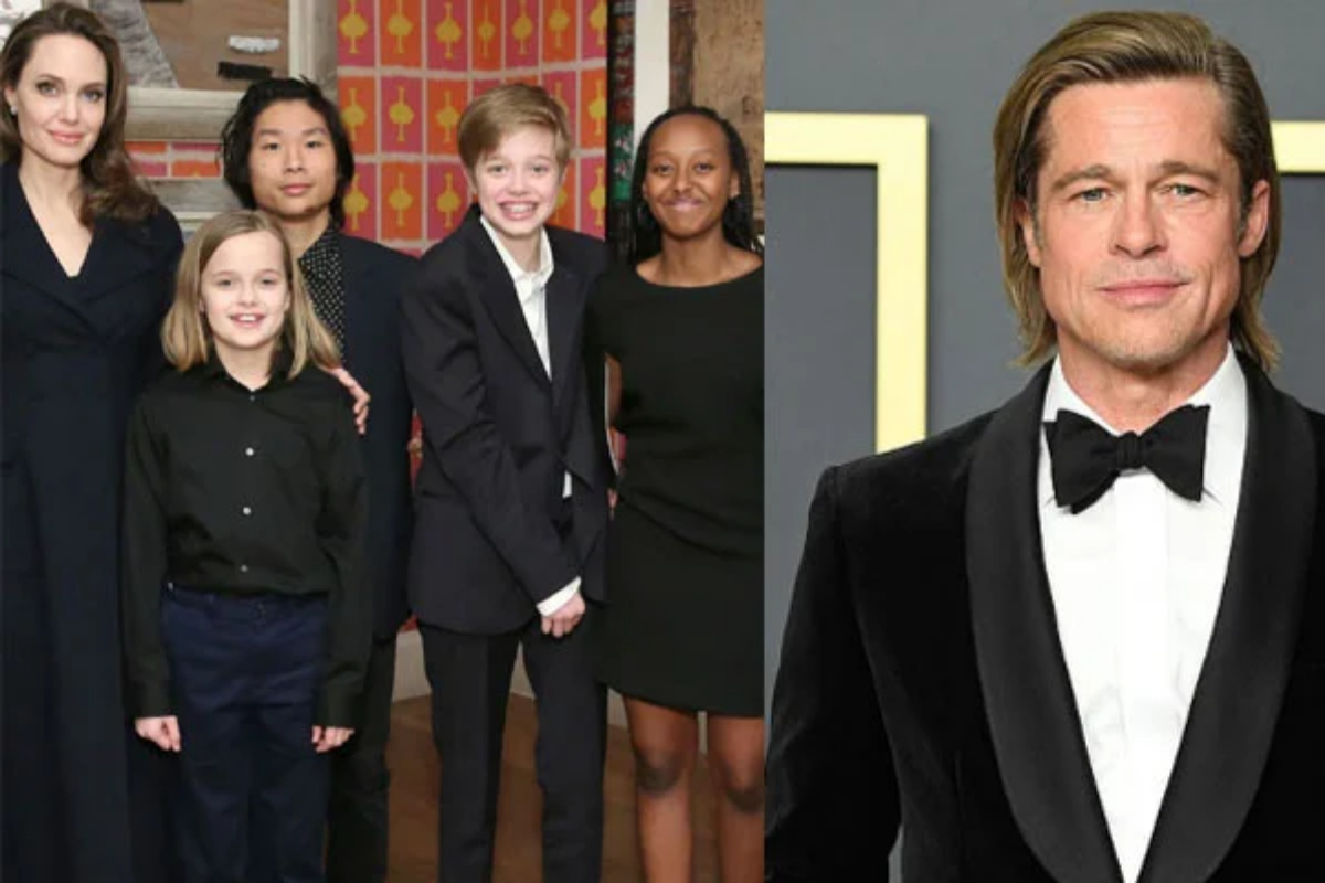 Angelina and Pitt's children