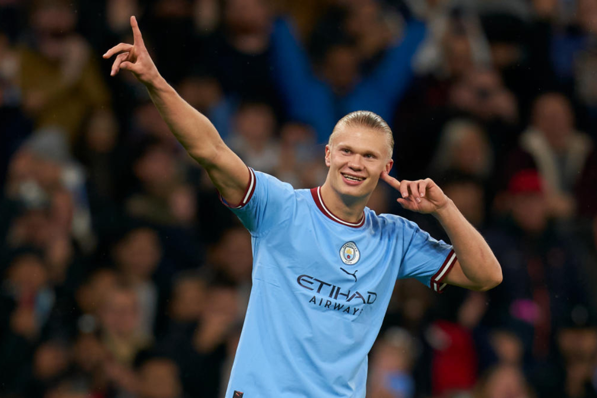 Erling Haaland Man City Copenhagen