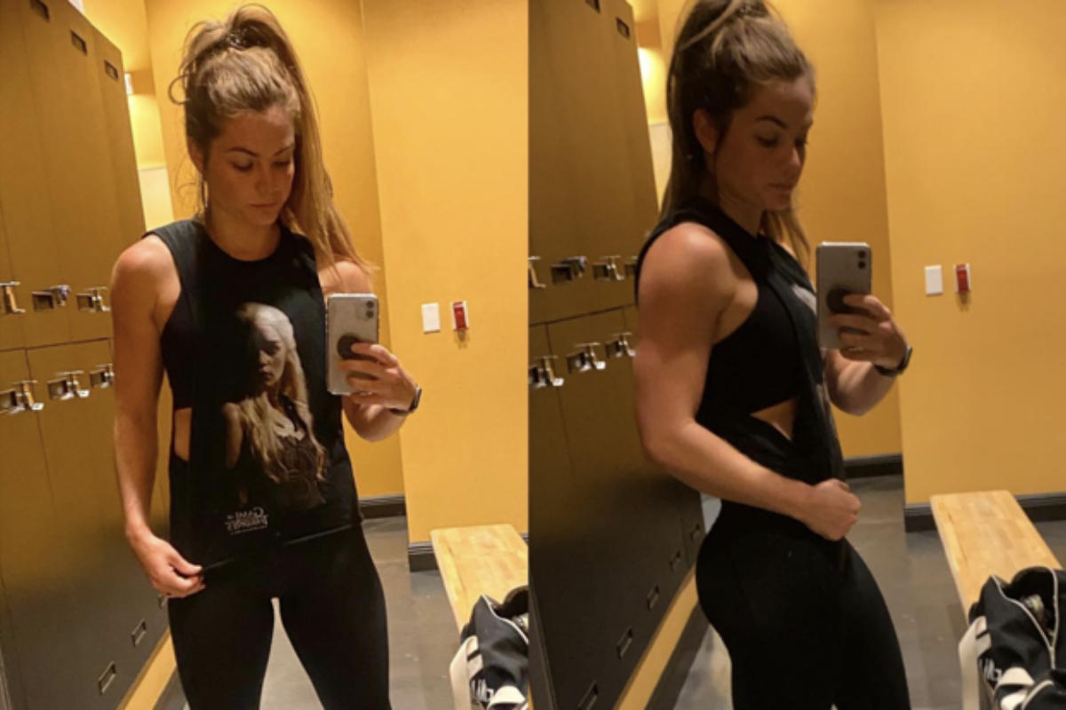 WWE wrestler Sara Lee