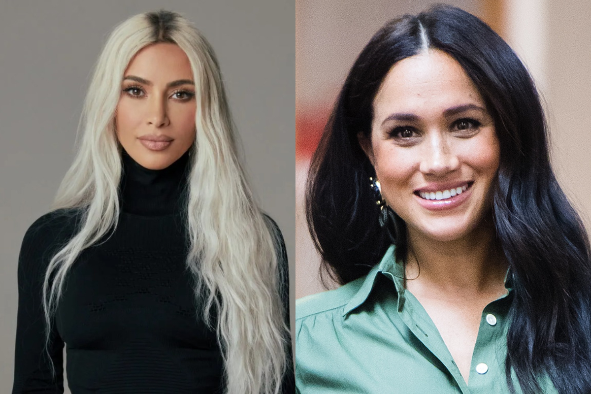 Kim Kardashian and Meghan Markle