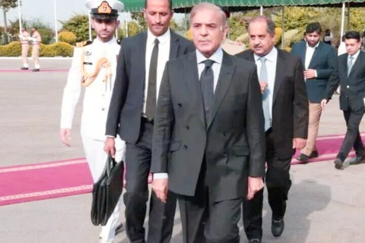 PM arrives