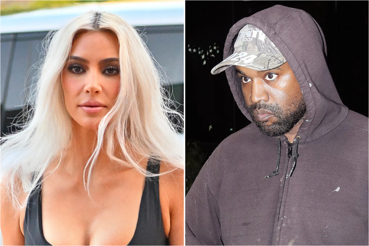 Kim and Kanye West