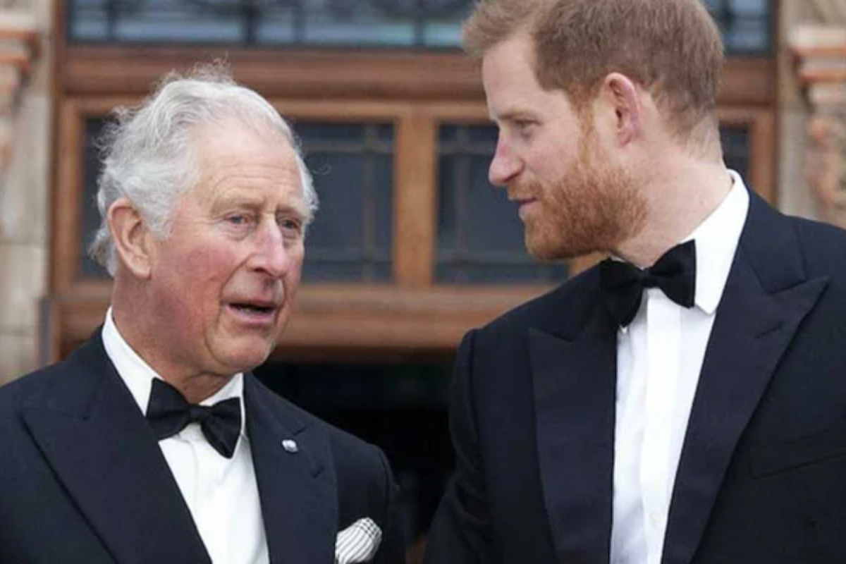 King Charles and Prince Harry