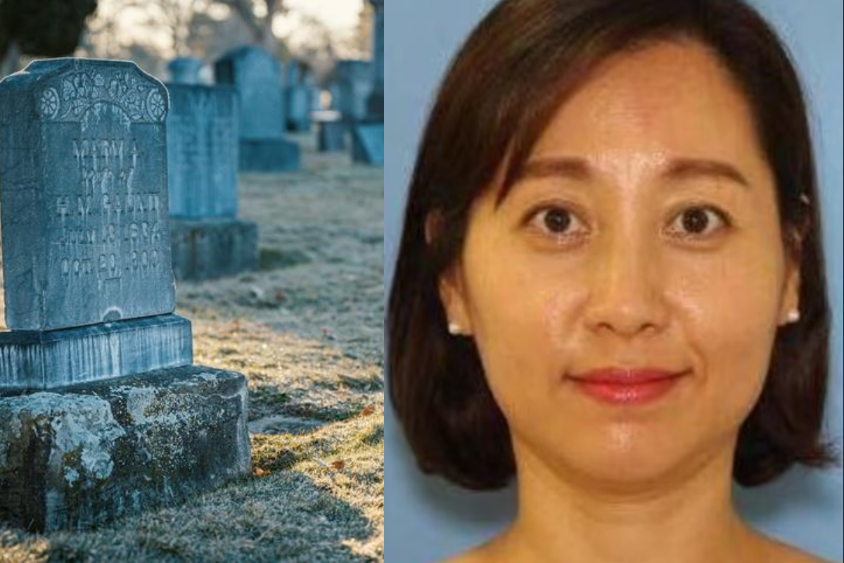 Man buries wife