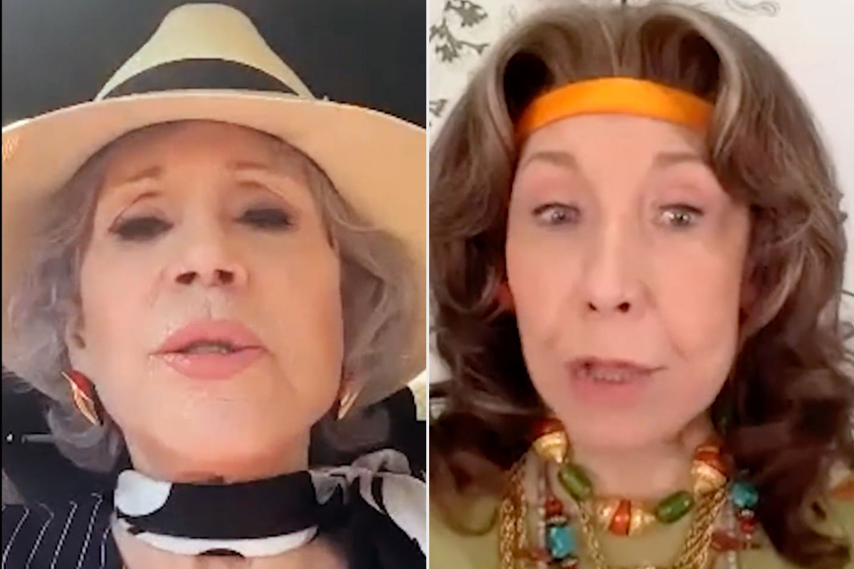 Jane Fonda and Lily Tomlin