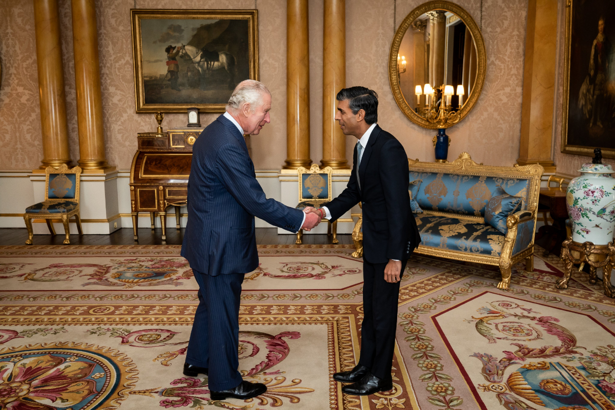King Charles welcomes new Prime Minister