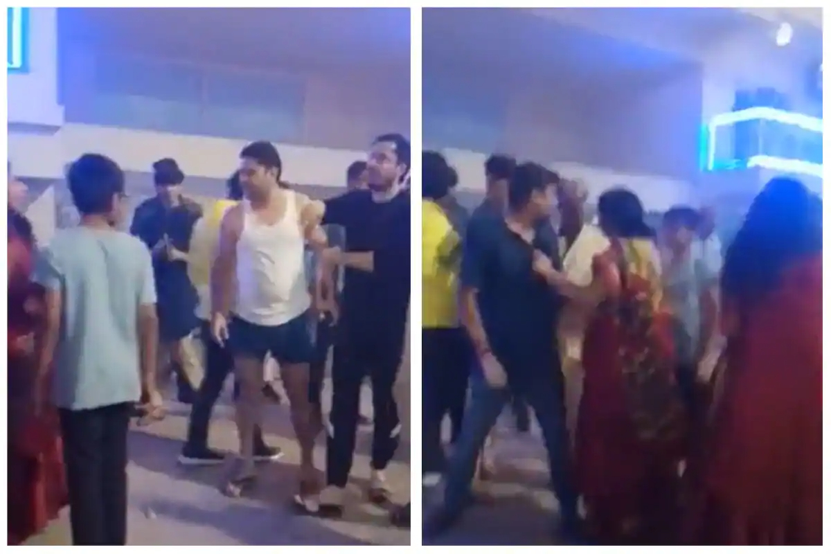 Two Groups Fight