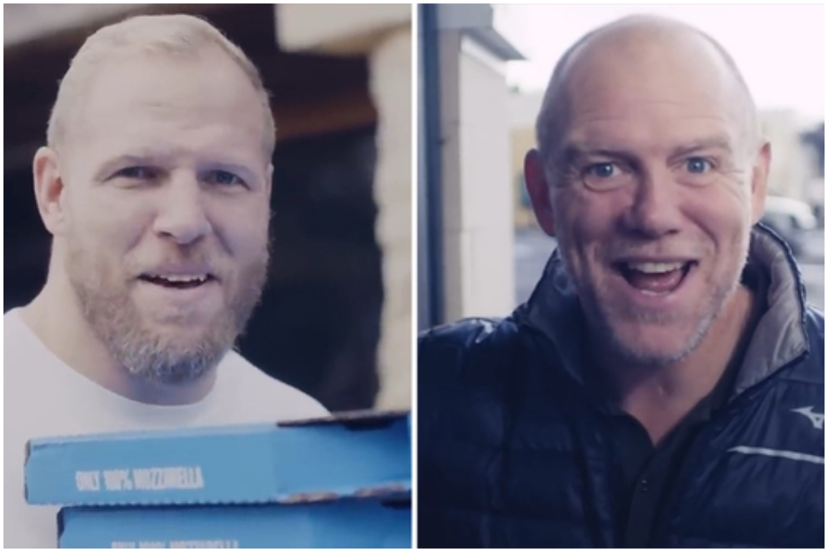 Royal family relative in pizza ad