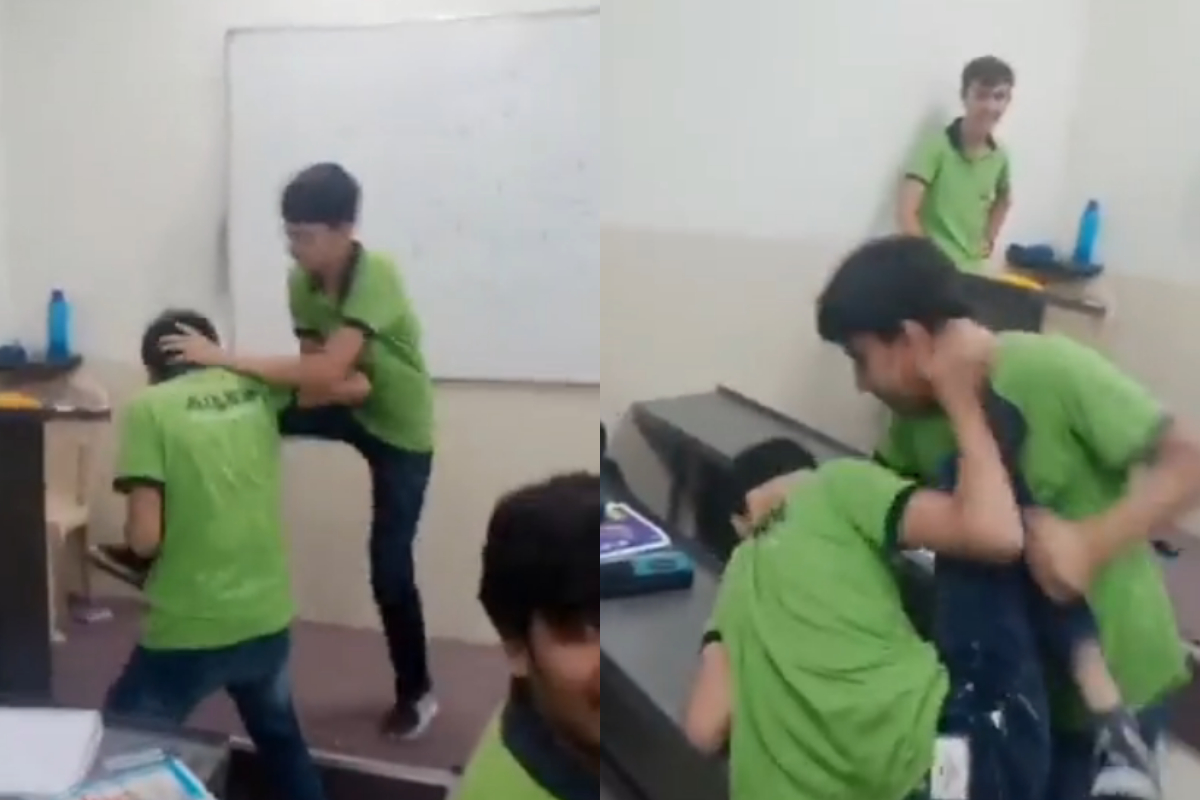 boys fight over a girl