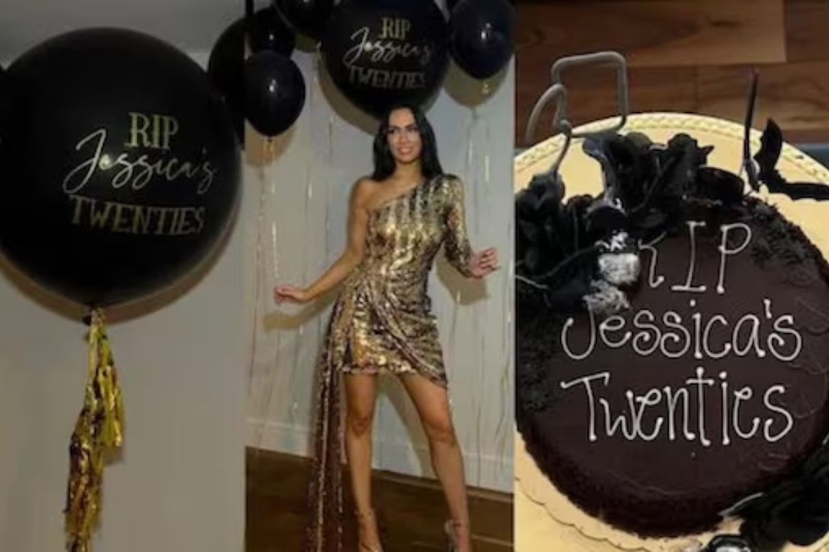 Social Media Influencer ‘Buries her 20s' at 30th Birthday Party
