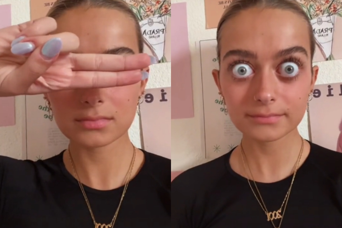 huge eyeballs