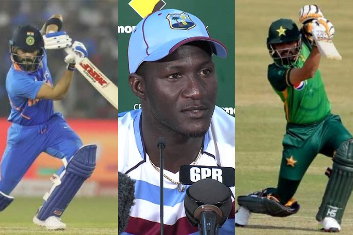 Sammy stated he doesn't like to compare players but that Babar, Kohli are fantastic