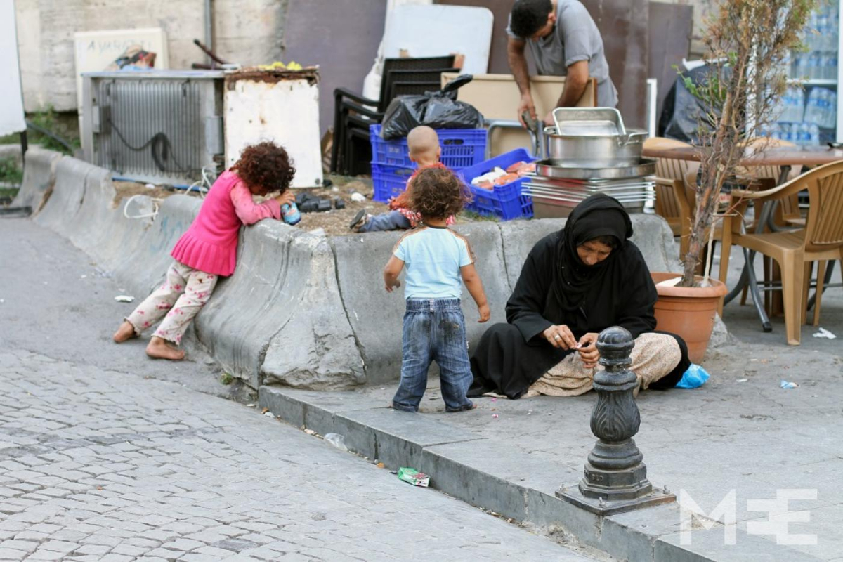Syrians face in Turkey