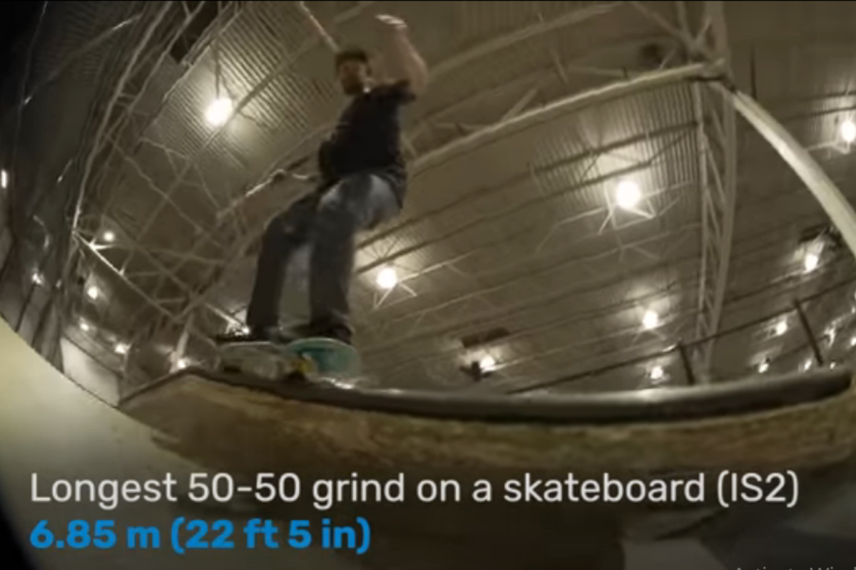 blind skateboarder