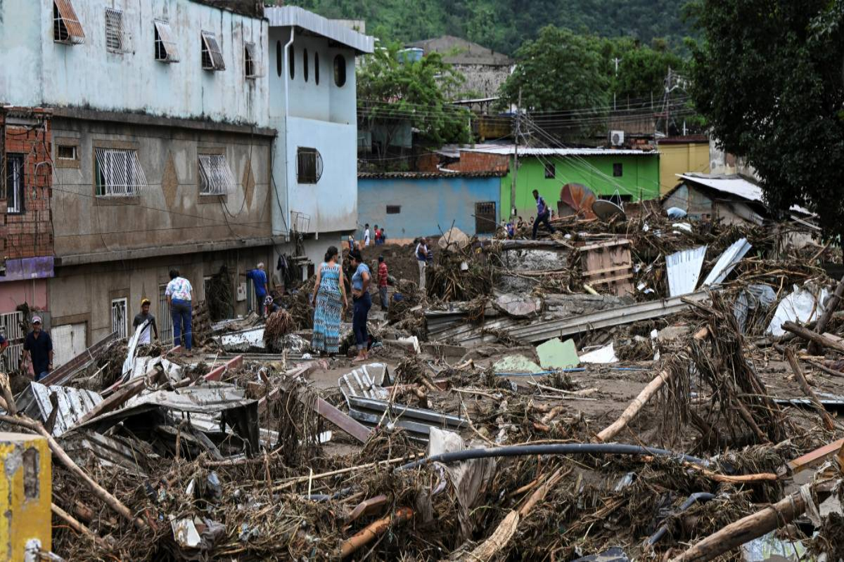Landslide in Venezuela