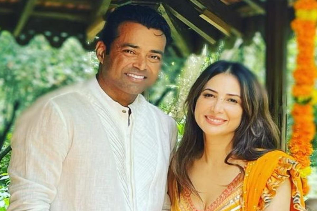 Kim Sharma, Leander Paes