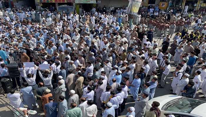 Protest in Swat