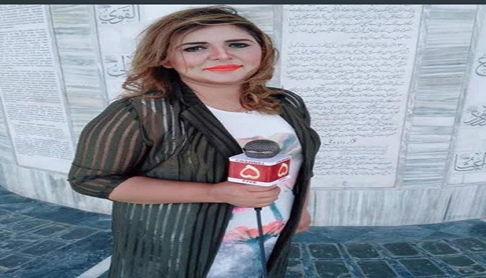 reporter dies PTI long march