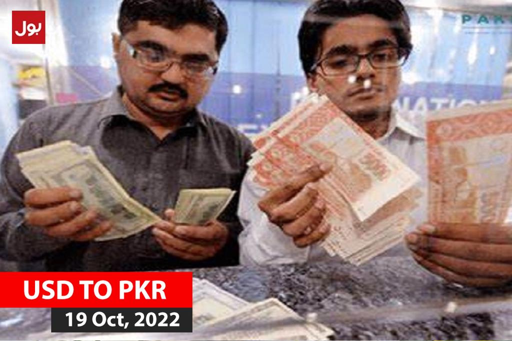 US Dollar to PKR –