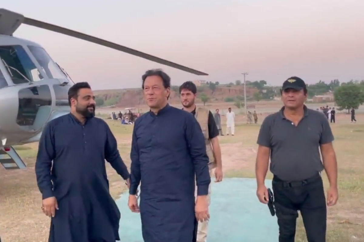 imran khan helicopter