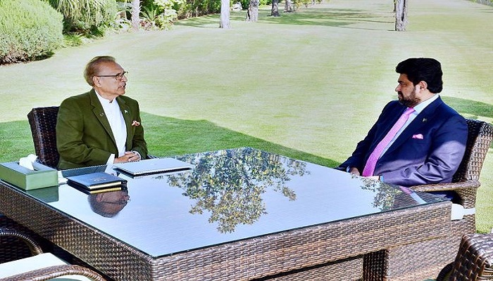 Governor Sindh President Alvi