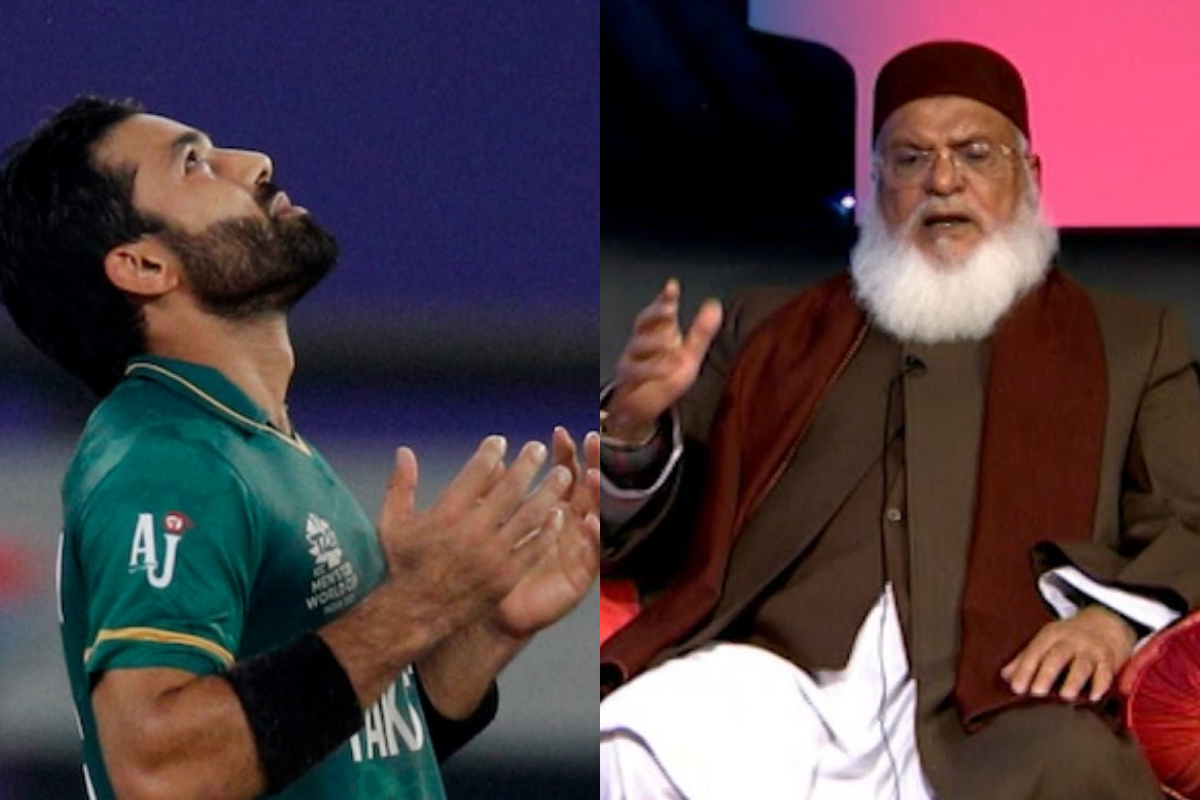 Maulana Rafi Usmani's passing is mourned by Mohammad Rizwan
