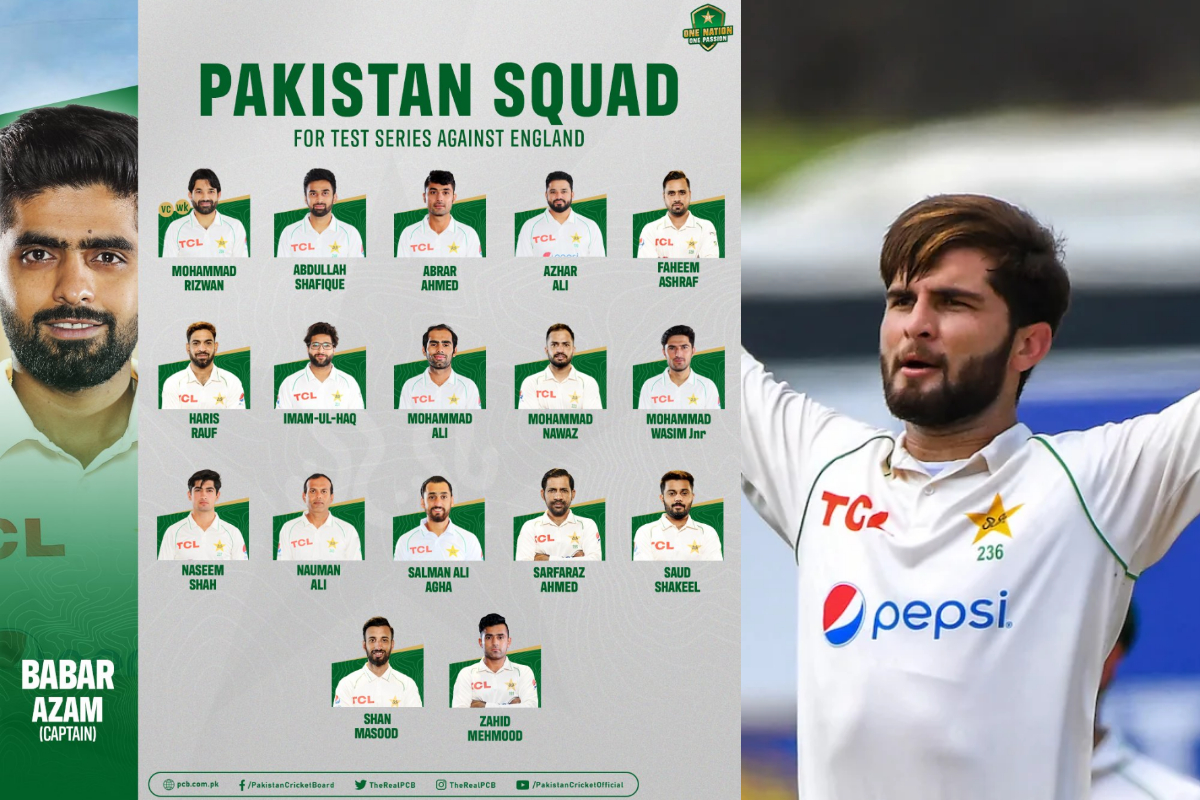 Shaheen Shah Afridi won't play in the Test series between Pakistan and England