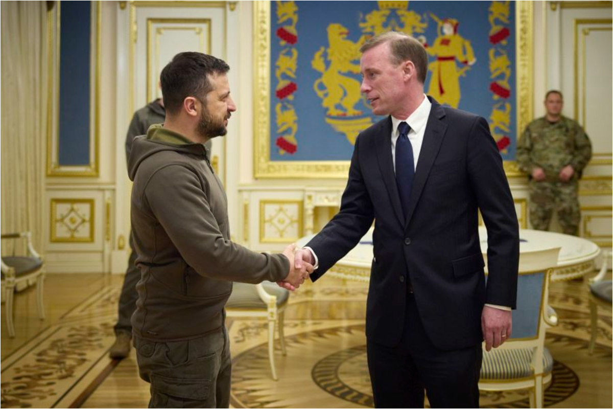 US national security adviser visits Kyiv unannounced on Friday