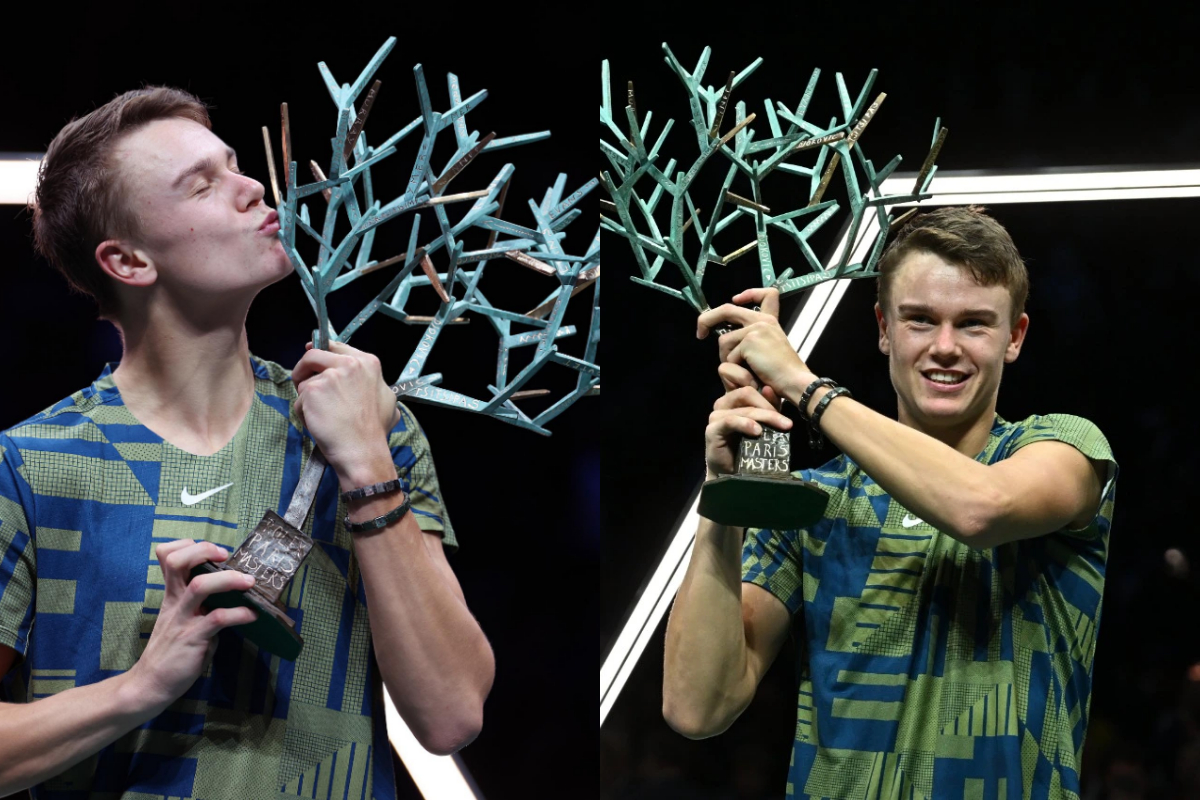 After winning the Paris Masters, Rune Holger's quick ascent reaches new heights