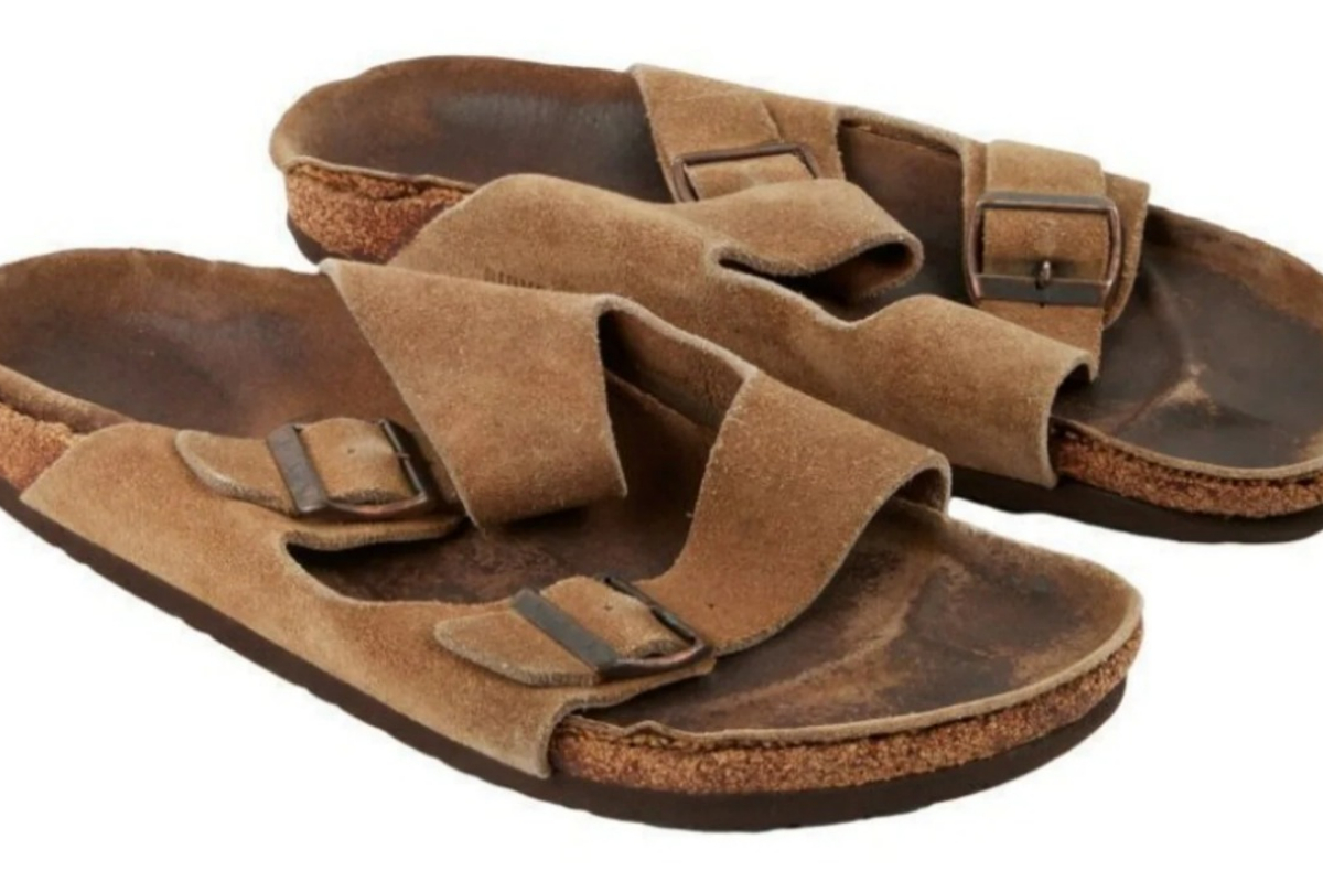 Steve Jobs' old sandals