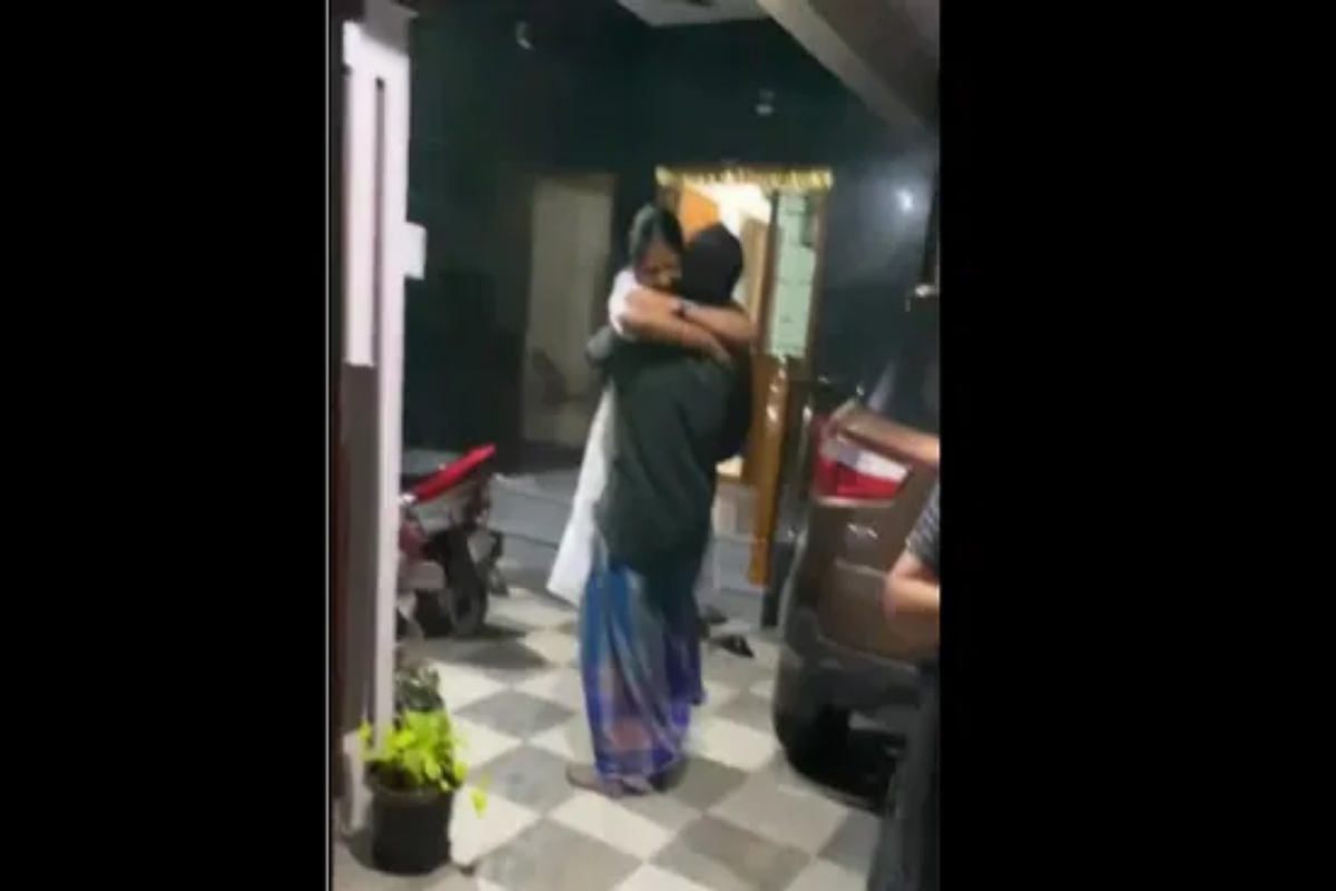Woman surprise