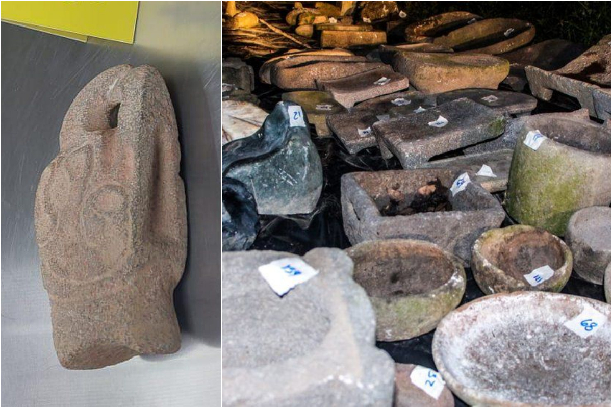 Guatemala Maya artefacts