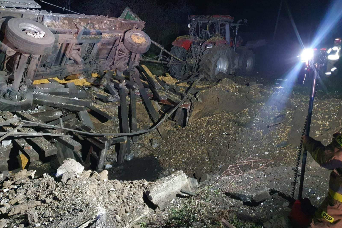 Ukrainian military says it tried to intercept missile near Poland strike site