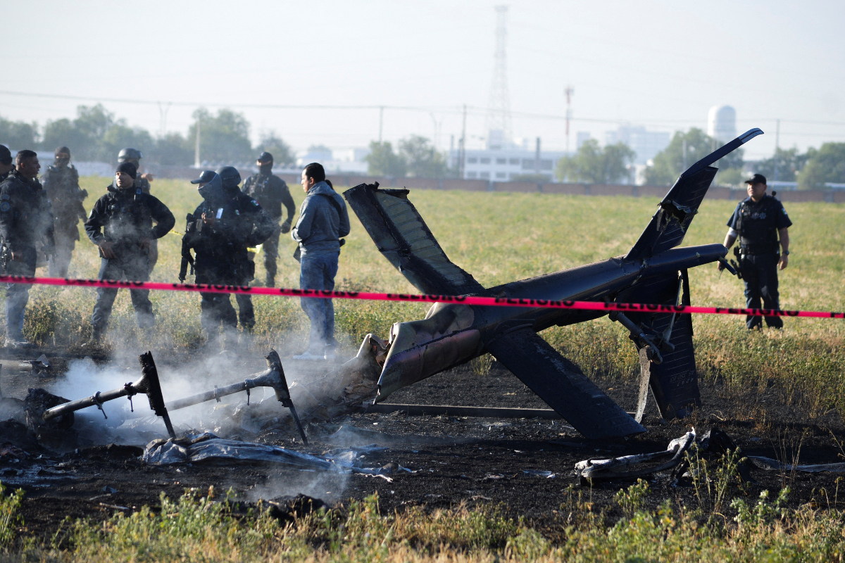 Chopper accident kills Mexican state security chief