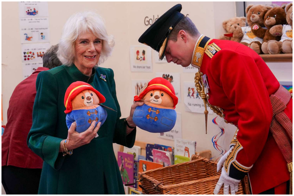 Queen Camilla Bear Tea Party