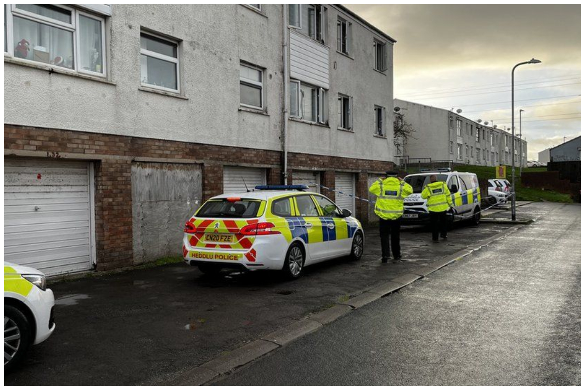 three arrested in Bridgend