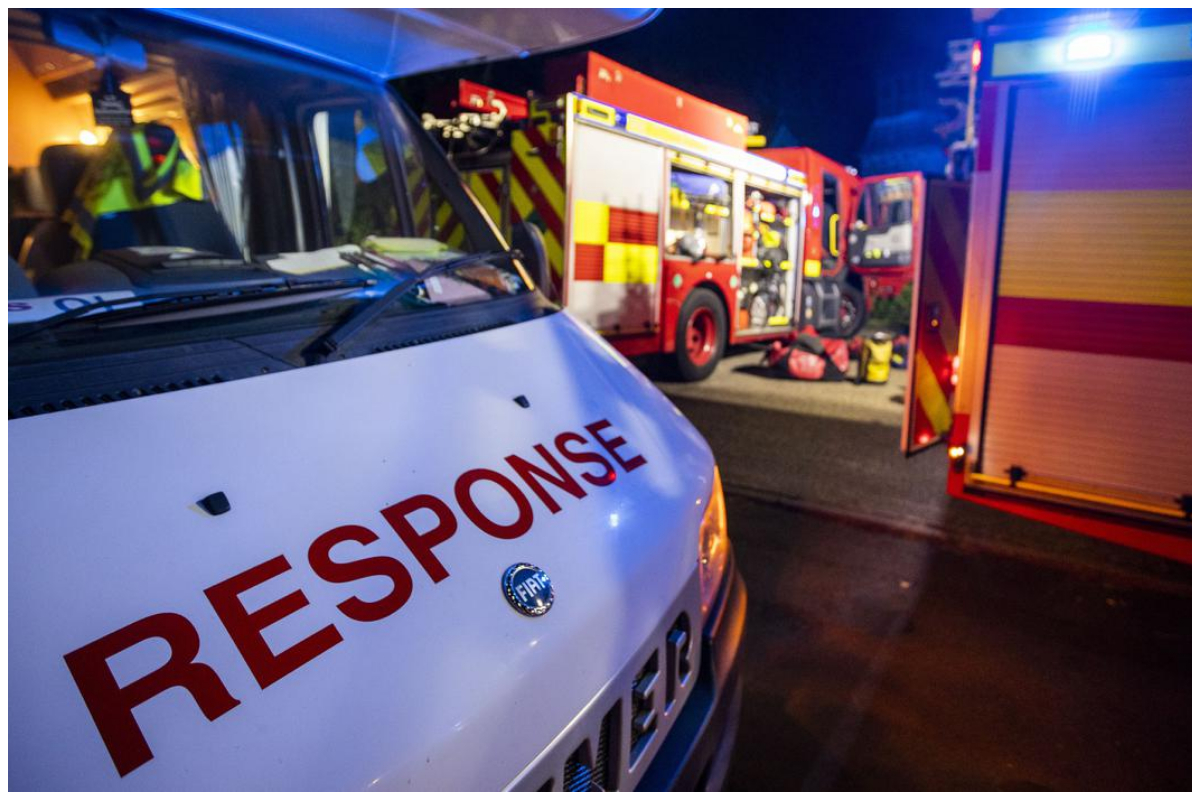 fire at Edenvale Crescent in Belfast