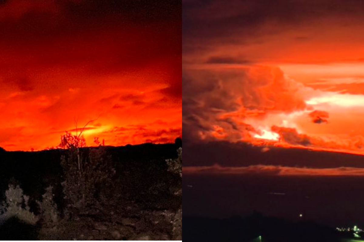 largest volcano explodes