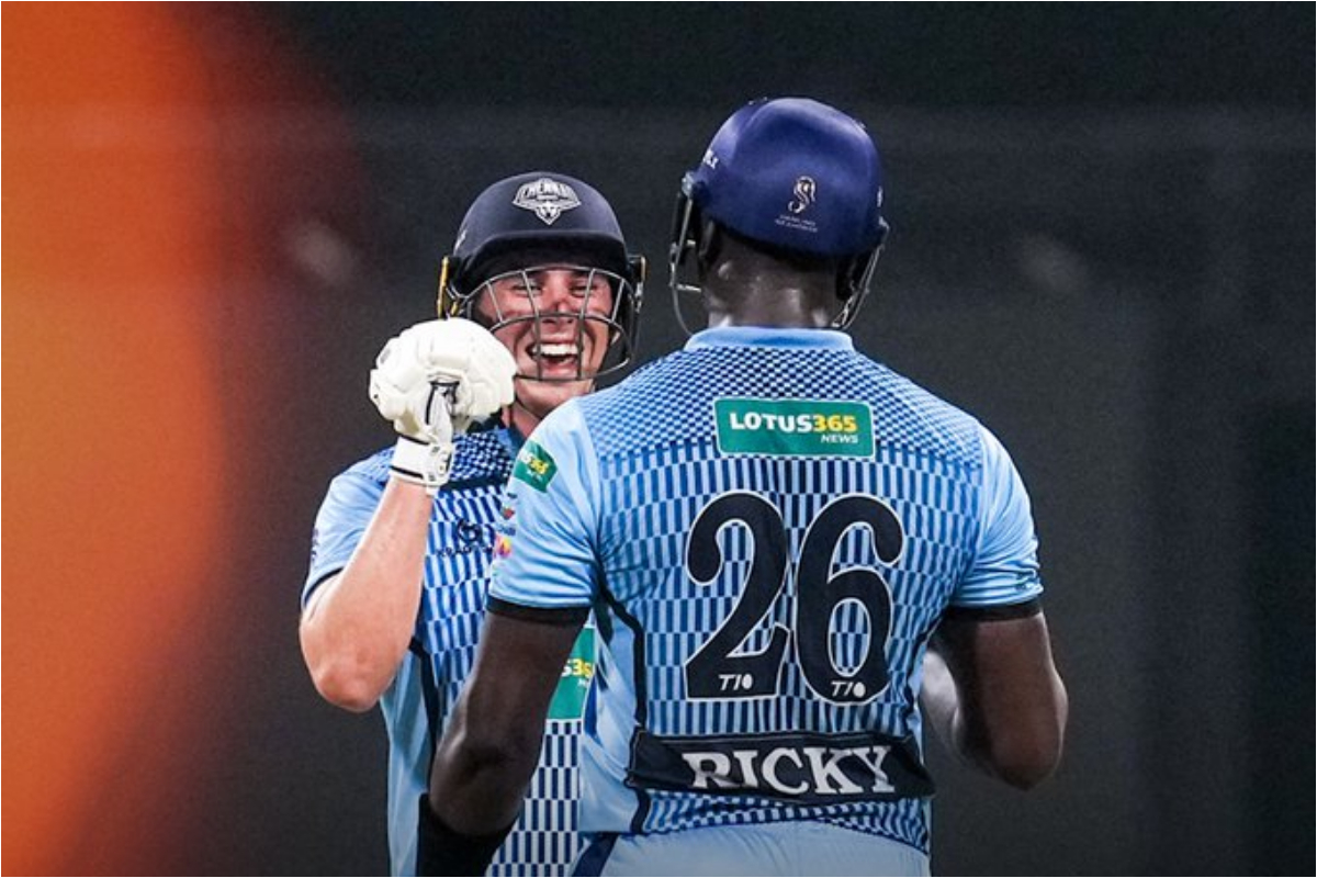 The Chennai Braves beats Deccan Gladiators