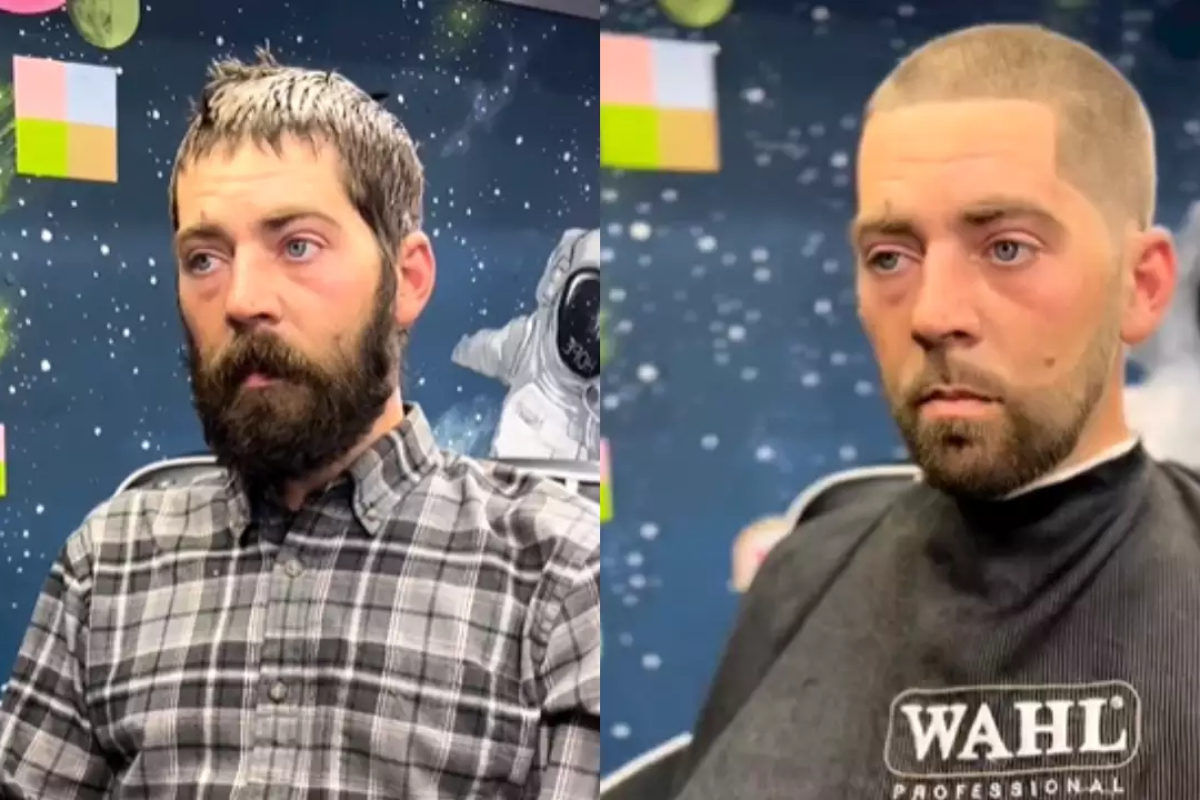 homeless man