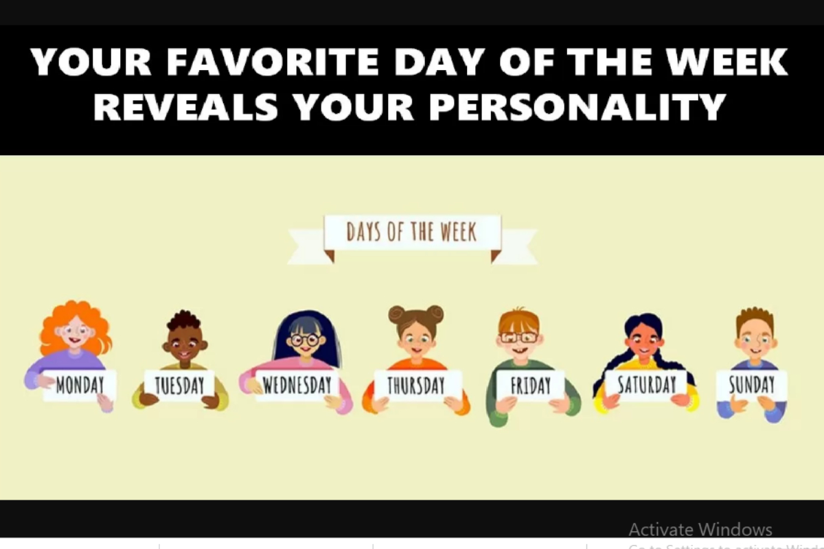 Weekday Choice Personality