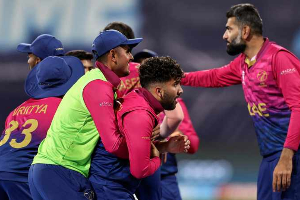 The cause of Nepal's five penalty runs in the ODI against the UAE