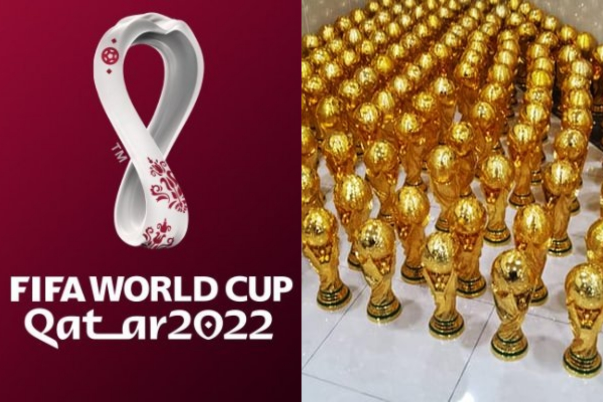Qatari authorities have confiscated some fake FIFA World Cup trophies