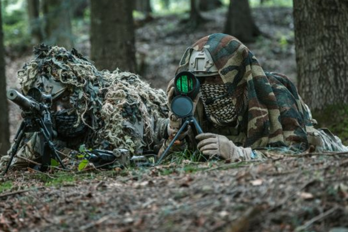 Ukrainian sniper