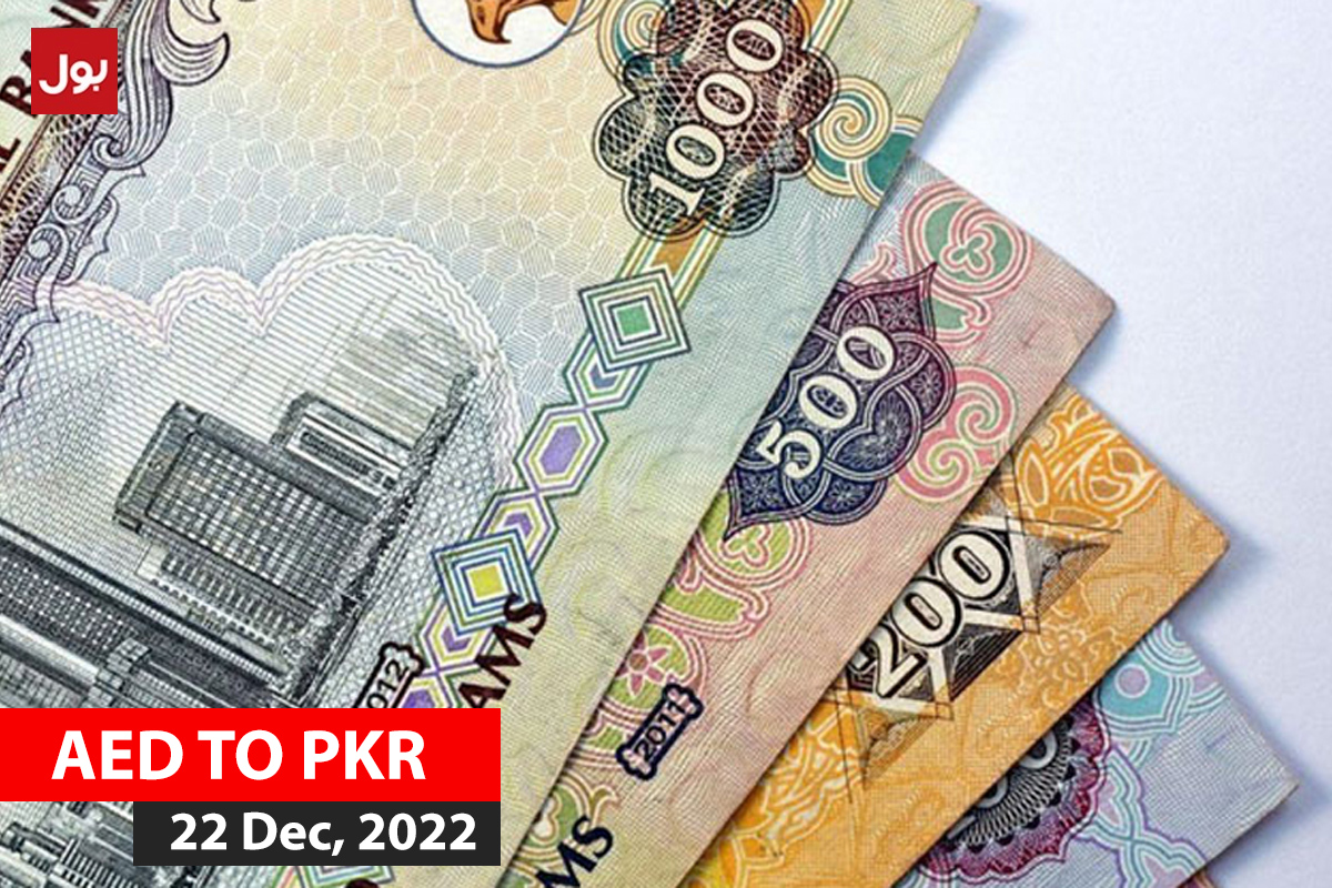 AED TO PKR