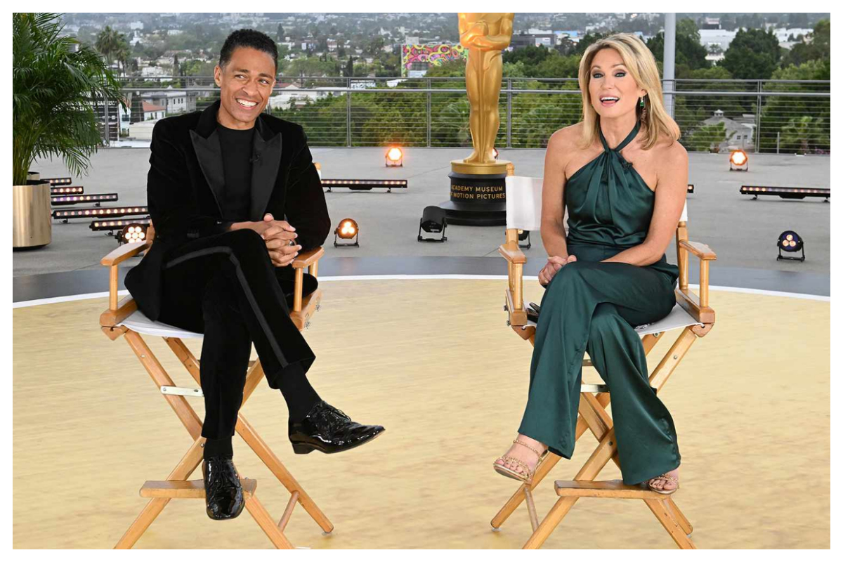 T.J. Holmes and Amy Robach's