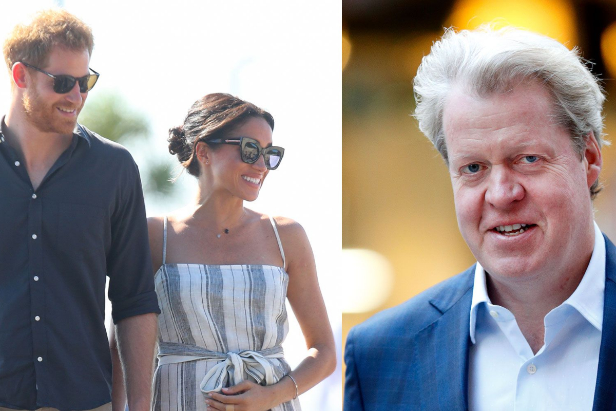 earl spencer prince harry meghan markle